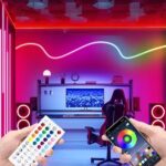 RGB Neon LED Strip Lights, 16.4Ft Led Neon Rope Lights With App Remote Control, Music Sync,Waterproof, Flexible DIY Lights Design For Bedroom, Living, Gaming Room, Party Decor - Image 3