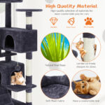 Multi Functional Cat Treehouse Cat Climbing Frame - Image 5