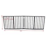 Pet Gate Dog Gate For Doorways - Image 3