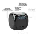 LED Projection Alarm Clock Digital LCD Display Voice Talking Weather Snooze USB