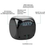 LED Projection Alarm Clock Digital LCD Display Voice Talking Weather Snooze USB