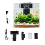 3.5 Gallon Fish Tank Aquarium Smart Arch Clear GPPS 3 Color Self Cleaning - Image 3