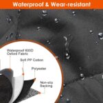 1Pc Dog Car Seat Cover Waterproof Scratchproof Pet Car Rear Protector Mat Pet Back Seat Cover With Dog Seat Belt For Car Truck SUV - Image 4